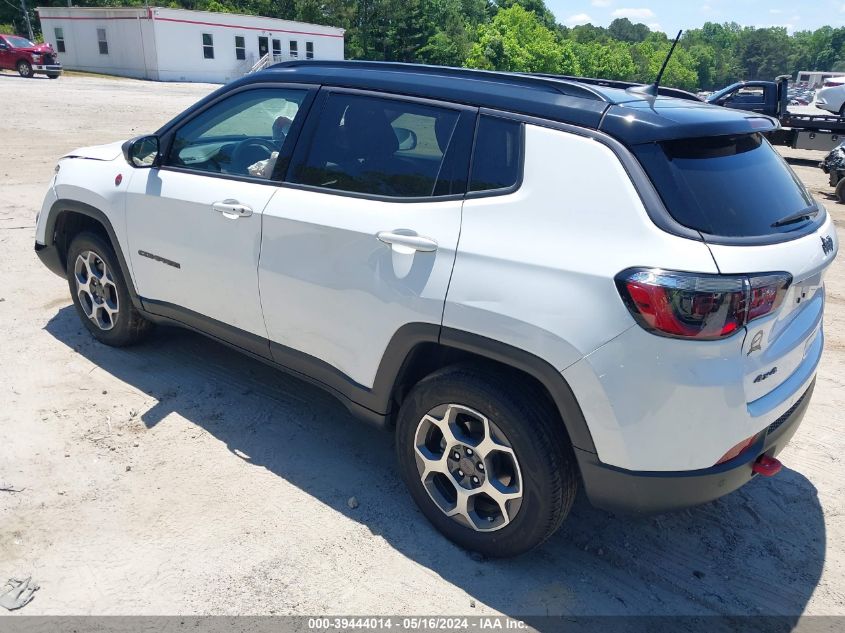 2022 JEEP COMPASS TRAILHAWK 4X4 - 3C4NJDDB6NT155314