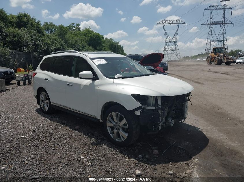 2016 Nissan Pathfinder Platinum VIN: 5N1AR2MM8GC611613 Lot: 39444021