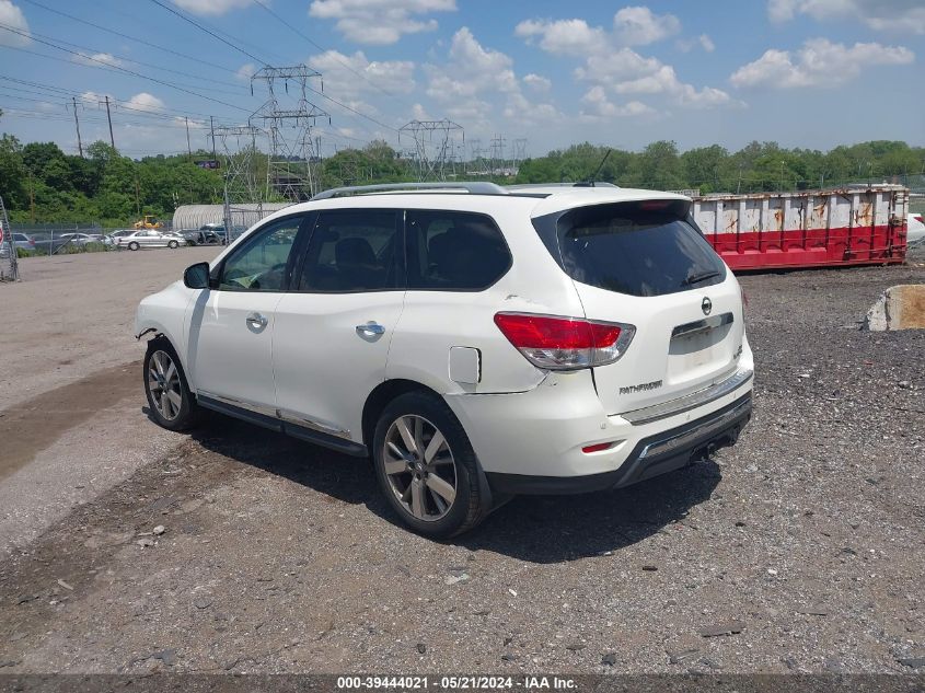 2016 Nissan Pathfinder Platinum VIN: 5N1AR2MM8GC611613 Lot: 39444021