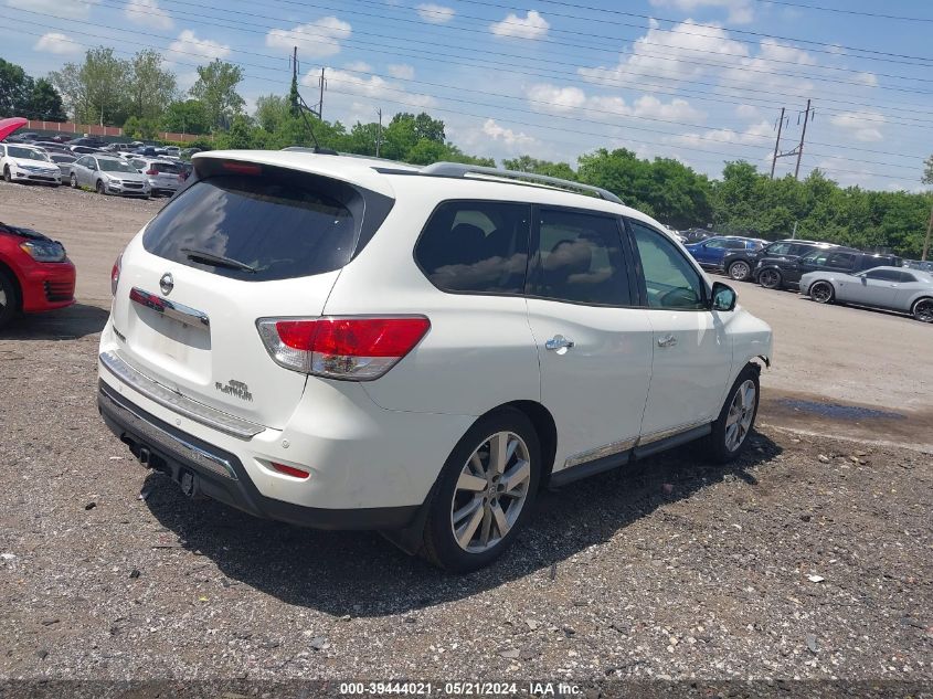 2016 Nissan Pathfinder Platinum VIN: 5N1AR2MM8GC611613 Lot: 39444021