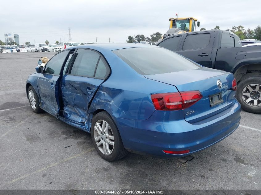 2018 Volkswagen Jetta 1.4T S VIN: 3VW2B7AJ9JM236337 Lot: 39444027