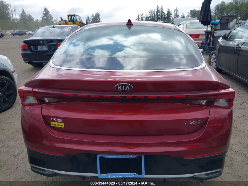 2021 Kia K5 Lxs VIN: 5XXG14J23MG042539 Lot: 39444029