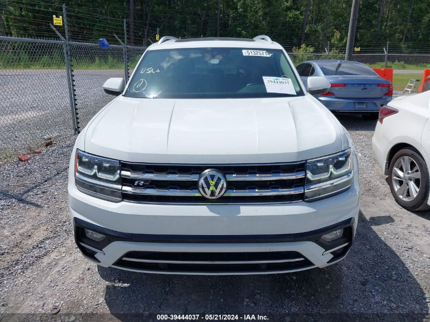 1V2RR2CA2KC550331 2019 Volkswagen Atlas 3.6L V6 Sel R-Line