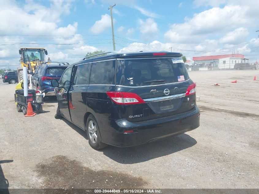 2016 Nissan Quest Platinum/S/Sl/Sv VIN: JN8AE2KP2G9150858 Lot: 39444049