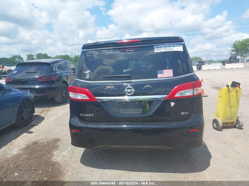 2016 Nissan Quest Platinum/S/Sl/Sv VIN: JN8AE2KP2G9150858 Lot: 39444049