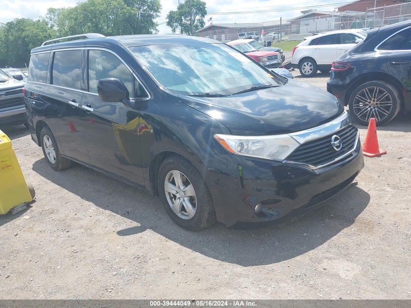 2016 Nissan Quest Platinum/S/Sl/Sv VIN: JN8AE2KP2G9150858 Lot: 39444049