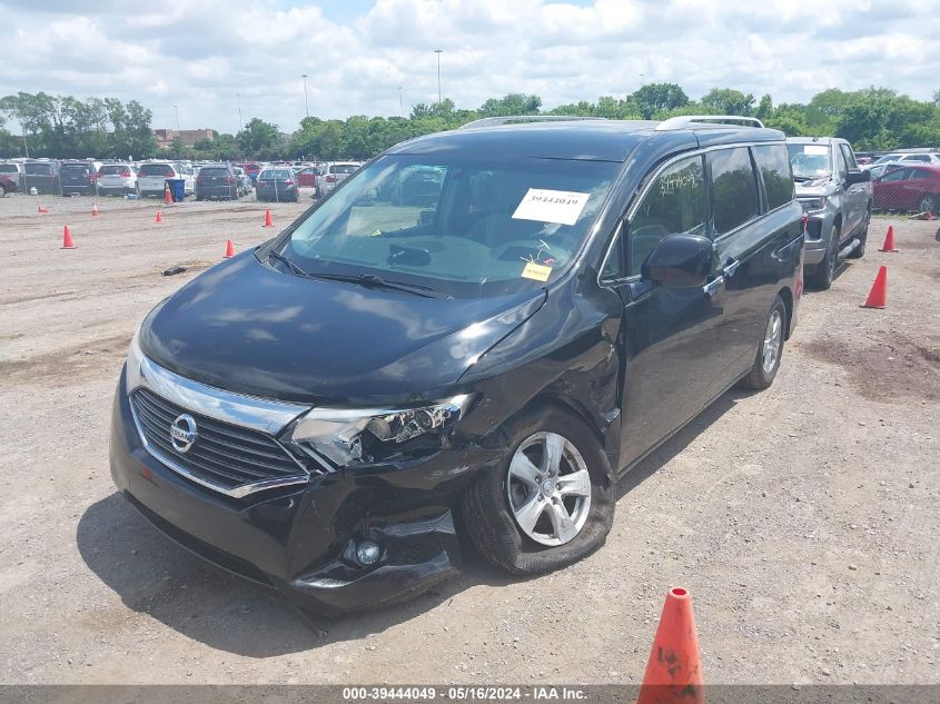 2016 Nissan Quest Platinum/S/Sl/Sv VIN: JN8AE2KP2G9150858 Lot: 39444049