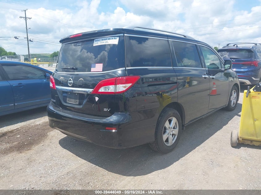 2016 Nissan Quest Platinum/S/Sl/Sv VIN: JN8AE2KP2G9150858 Lot: 39444049