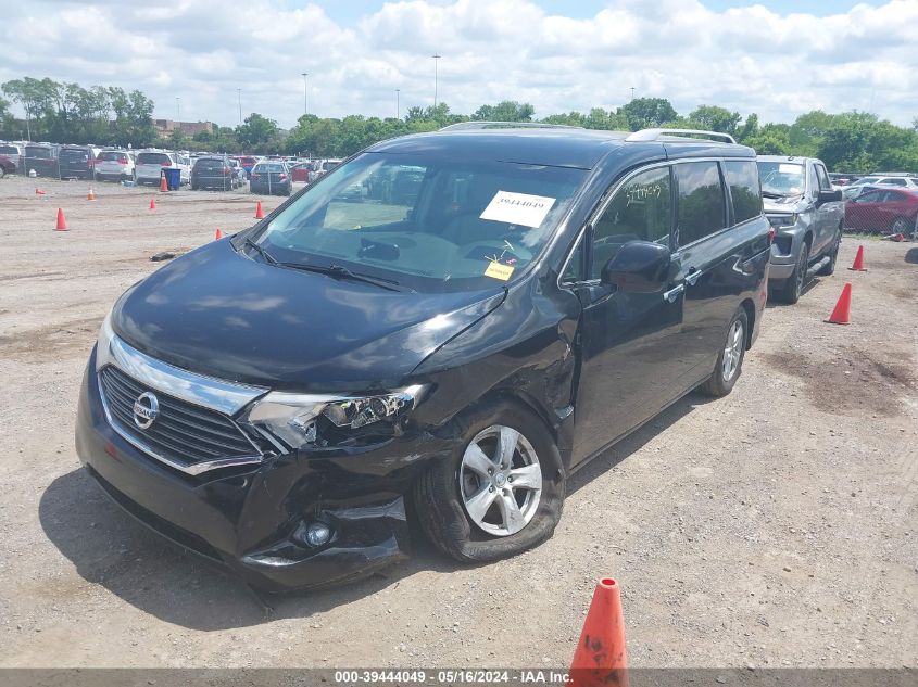 2016 Nissan Quest Platinum/S/Sl/Sv VIN: JN8AE2KP2G9150858 Lot: 39444049
