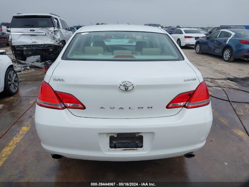 2007 Toyota Avalon Limited VIN: 4T1BK36B07U234991 Lot: 39444067