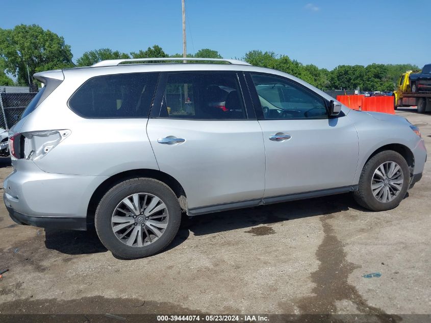 2017 Nissan Pathfinder Platinum/S/Sl/Sv VIN: 5N1DR2MM6HC623502 Lot: 39444074