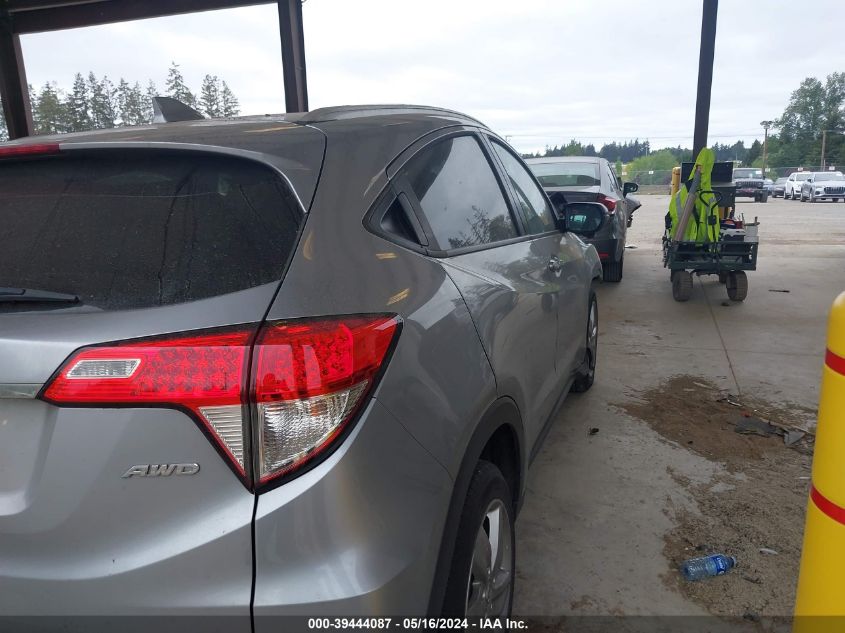 2019 Honda Hr-V Exl VIN: 3CZRU6H74KM734828 Lot: 39444087