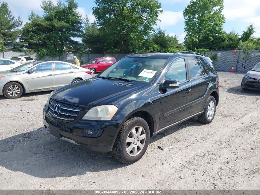 4JGBB86E07A204768 2007 Mercedes-Benz Ml 350 4Matic