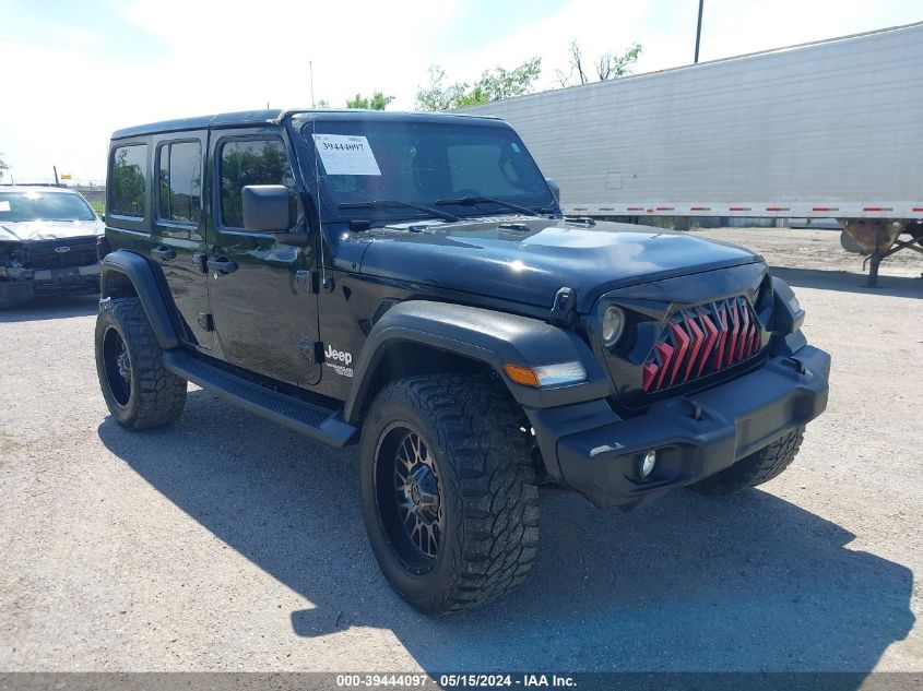 2018 Jeep Wrangler Unlimited Sport S 4X4 VIN: 1C4HJXDG8JW114682 Lot: 39444097