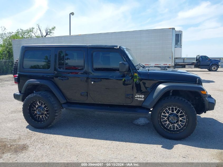 2018 Jeep Wrangler Unlimited Sport S 4X4 VIN: 1C4HJXDG8JW114682 Lot: 39444097