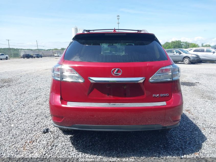 2011 Lexus Rx 350 VIN: 2T2ZK1BA6BC043579 Lot: 39444107