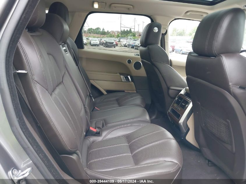 2016 Land Rover Range Rover Sport 3.0L V6 Supercharged Hse VIN: SALWR2VFXGA558265 Lot: 39444109