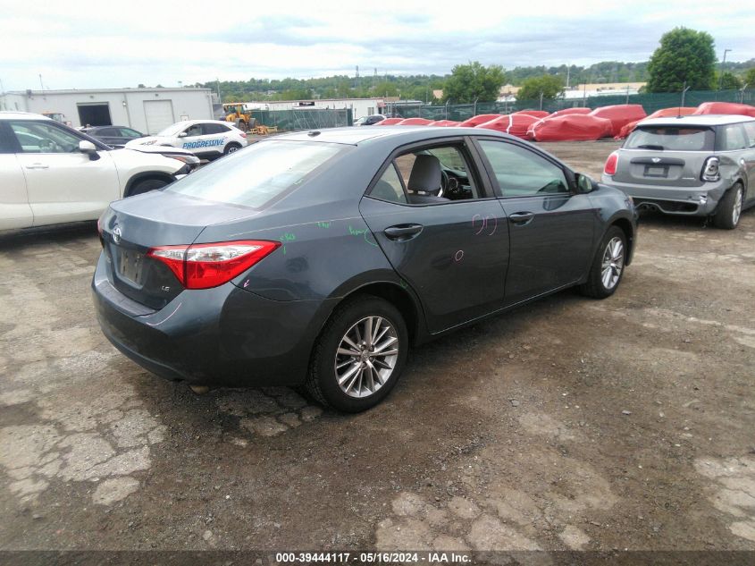 2015 Toyota Corolla Le Plus VIN: 2T1BURHE2FC429091 Lot: 39444117