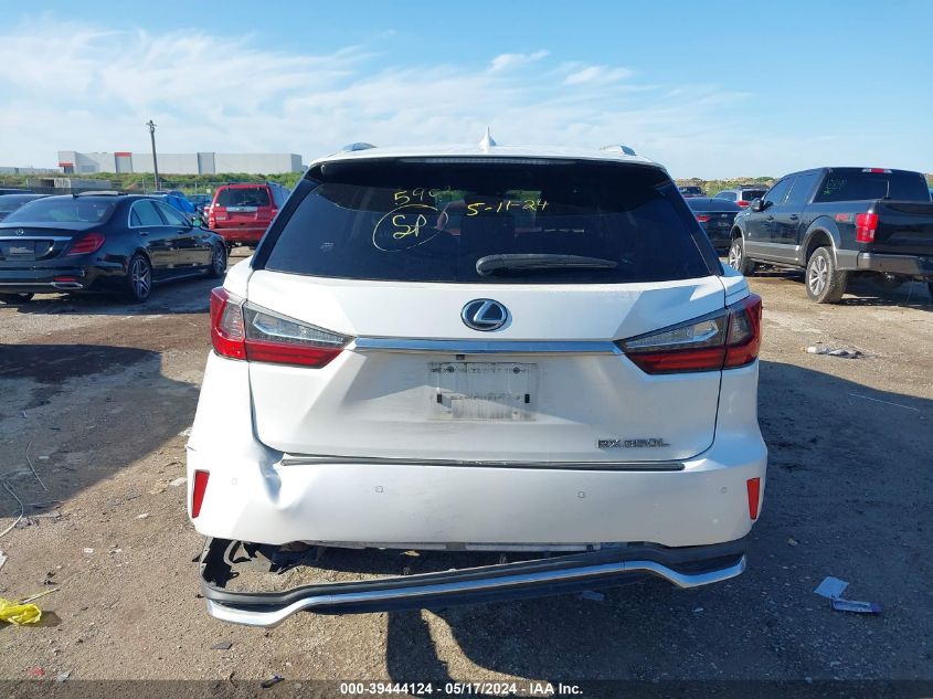 2019 Lexus Rx 350L Premium VIN: JTJGZKCA1K2011260 Lot: 39444124