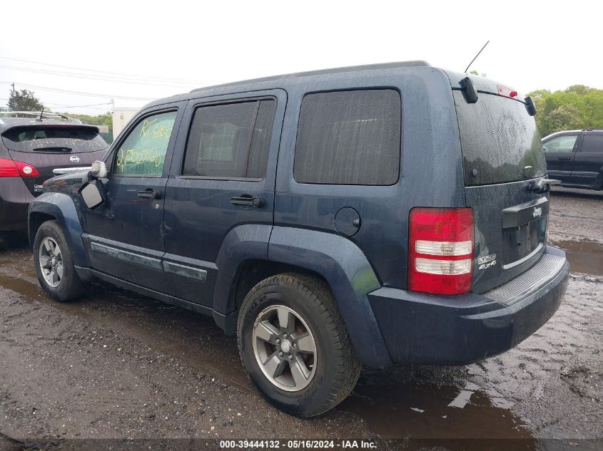 2008 Jeep Liberty Sport VIN: 1J8GN28K38W280211 Lot: 39444132