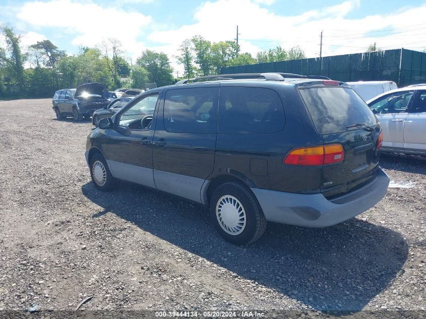 2000 Toyota Sienna Le VIN: 4T3ZF13C9YU257621 Lot: 39444134