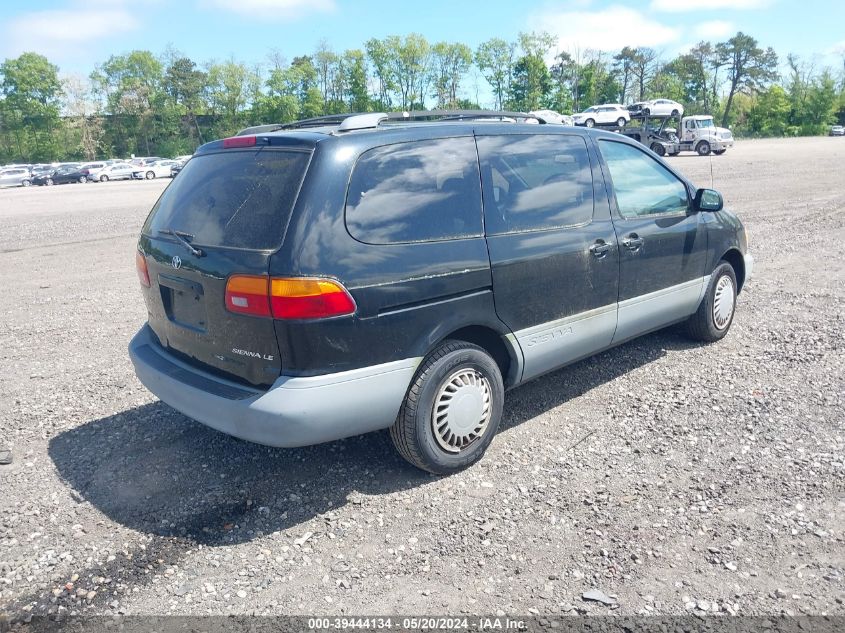 2000 Toyota Sienna Le VIN: 4T3ZF13C9YU257621 Lot: 39444134