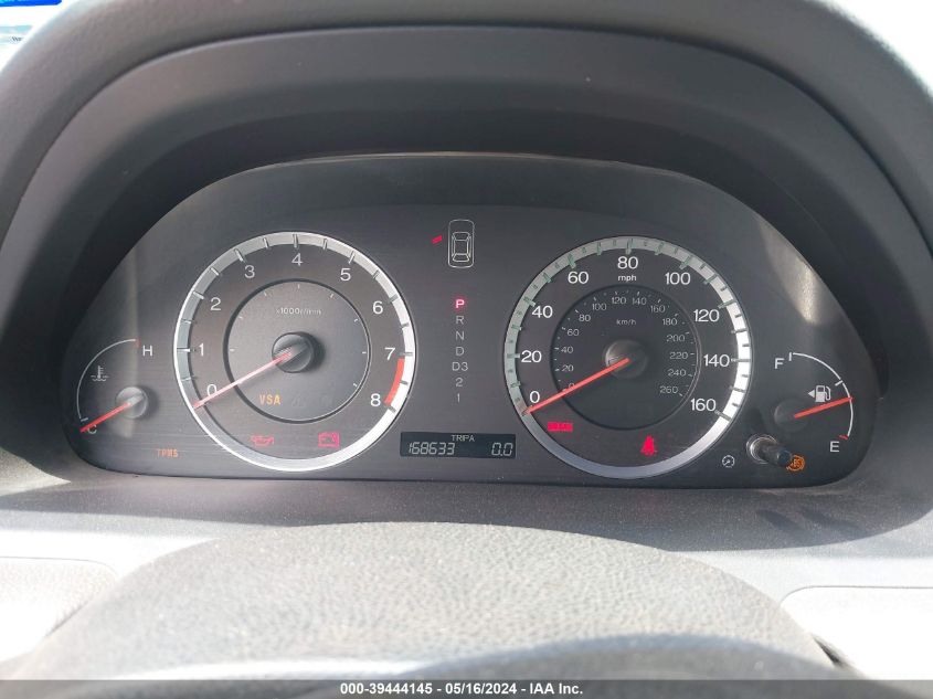 2009 Honda Accord 2.4 Ex VIN: 1HGCP26749A160500 Lot: 39444145