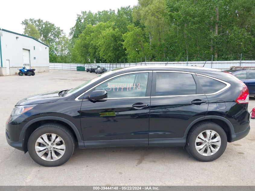 2013 Honda Cr-V Ex-L VIN: 2HKRM4H72DH662742 Lot: 39444148