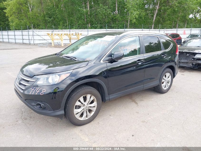 2013 Honda Cr-V Ex-L VIN: 2HKRM4H72DH662742 Lot: 39444148