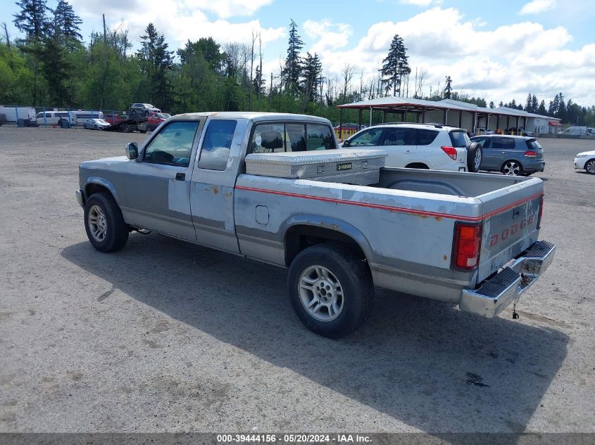 1992 Dodge Dakota VIN: 1B7GG23X6NS692081 Lot: 39444156