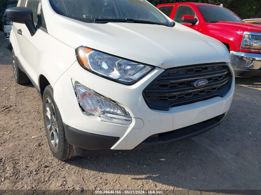 2021 Ford Ecosport S VIN: MAJ6S3FL0MC451835 Lot: 39444165