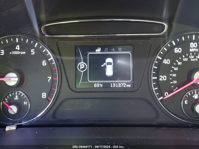 2017 Kia Sorento 2.4L Lx VIN: 5XYPG4A33HG265043 Lot: 39444171