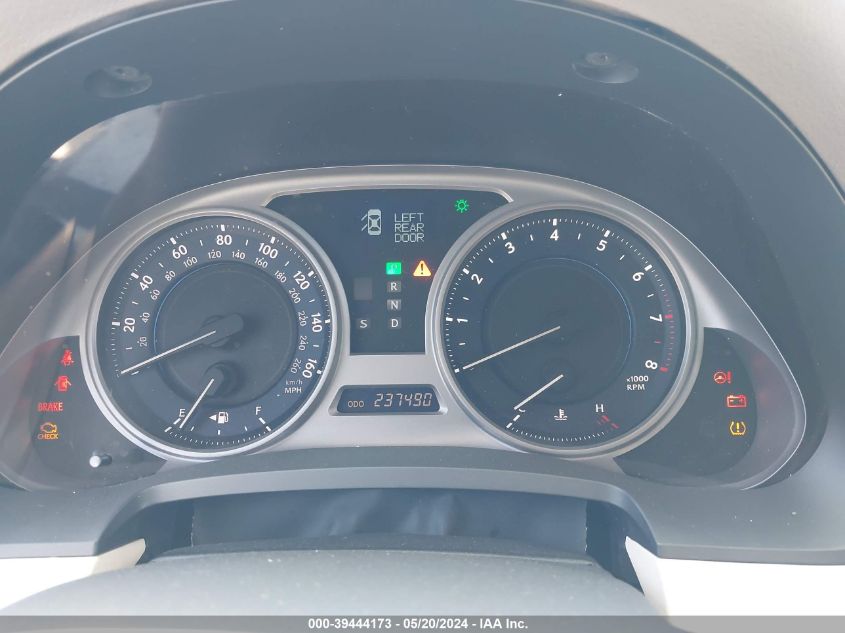 2009 Lexus Is 250 VIN: JTHBK262195103434 Lot: 39444173