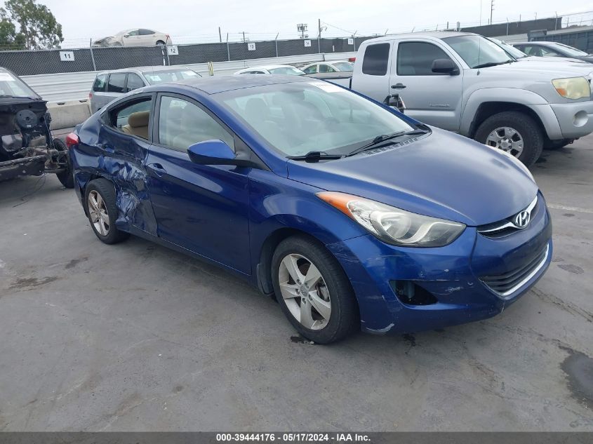 2013 Hyundai Elantra Gls VIN: KMHDH4AE0DU871096 Lot: 39444176