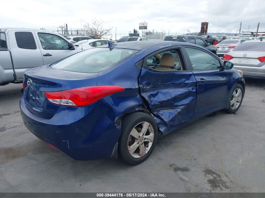 2013 Hyundai Elantra Gls VIN: KMHDH4AE0DU871096 Lot: 39444176