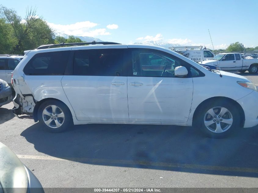 2014 Toyota Sienna Le V6 8 Passenger VIN: 5TDKK3DC5ES475446 Lot: 39444207