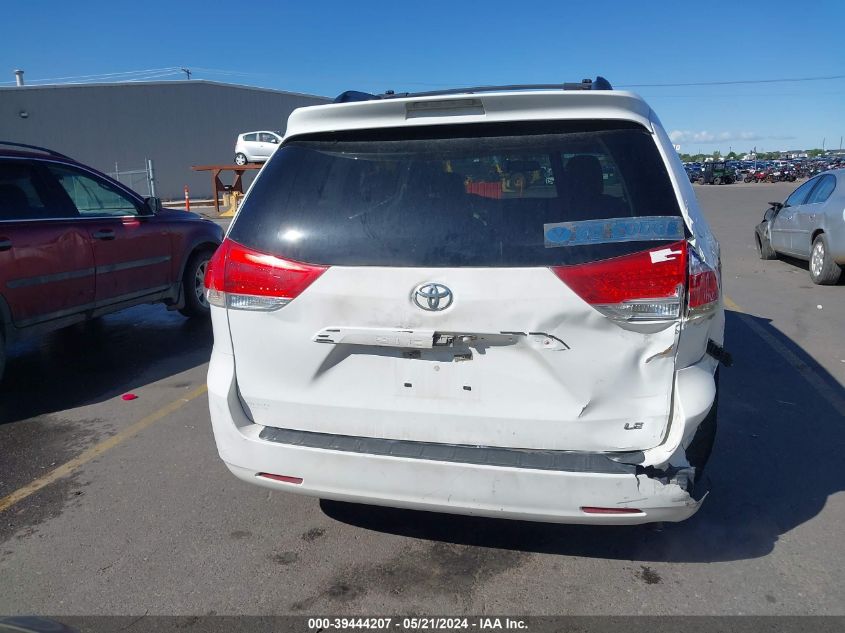 2014 Toyota Sienna Le V6 8 Passenger VIN: 5TDKK3DC5ES475446 Lot: 39444207