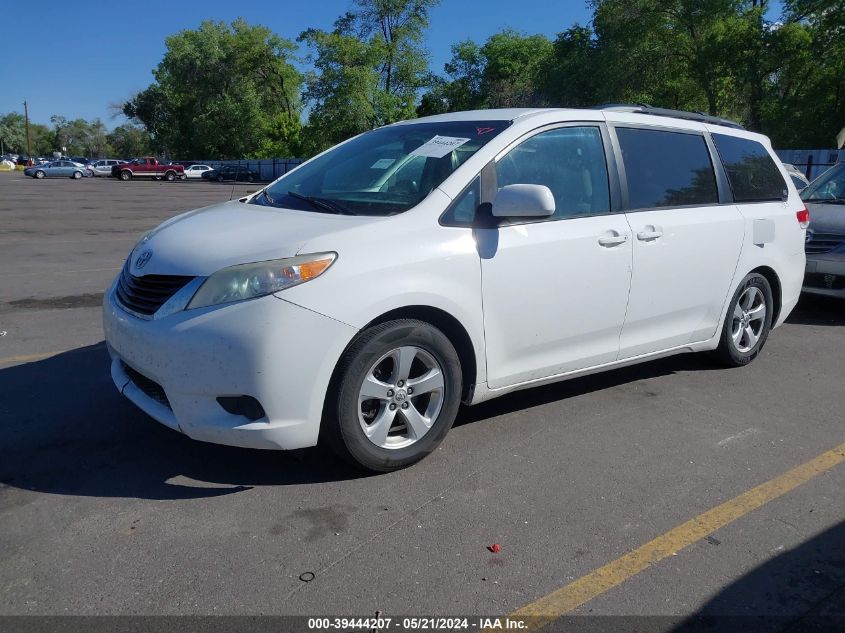 2014 Toyota Sienna Le V6 8 Passenger VIN: 5TDKK3DC5ES475446 Lot: 39444207