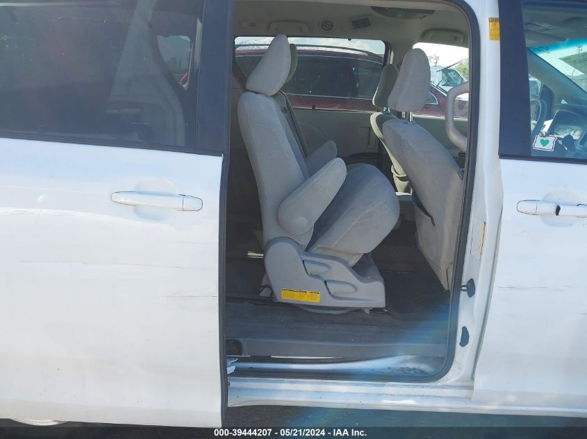 2014 Toyota Sienna Le V6 8 Passenger VIN: 5TDKK3DC5ES475446 Lot: 39444207