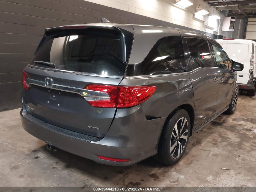 2019 Honda Odyssey Elite VIN: 5FNRL6H98KB119472 Lot: 39444210