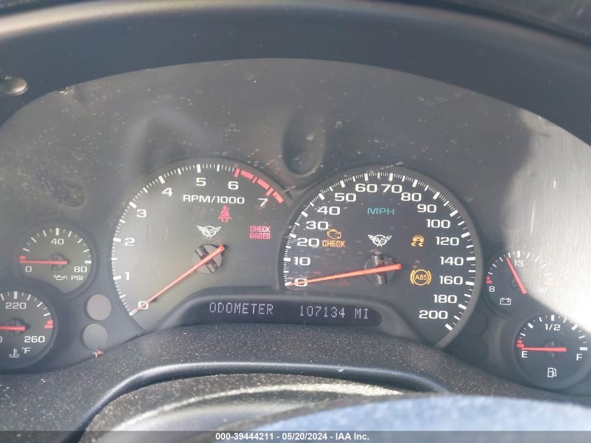 2001 Chevrolet Corvette VIN: 1G1YY32G515123684 Lot: 39444211