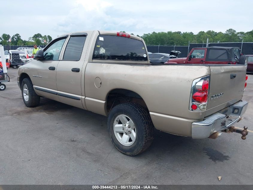 2003 Dodge Ram 1500 Slt/Laramie/St VIN: 1D7HA18NX3S145261 Lot: 39444213