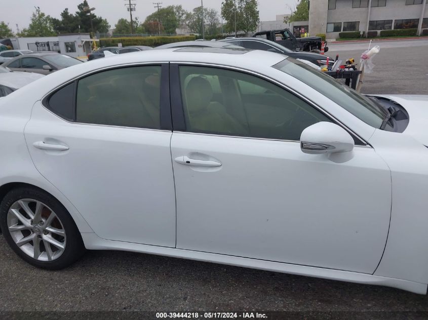 2011 Lexus Is 250 VIN: JTHBF5C2XB5149442 Lot: 39444218