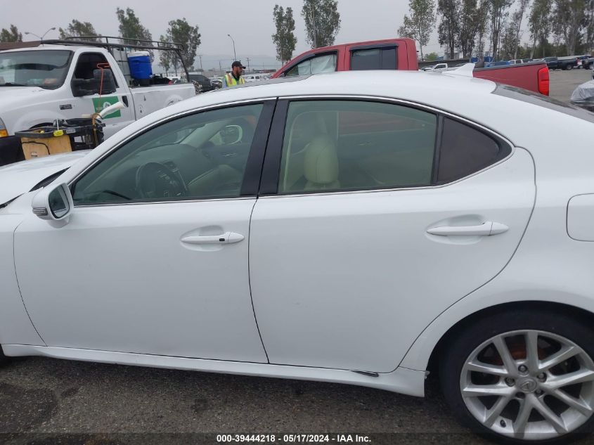 2011 Lexus Is 250 VIN: JTHBF5C2XB5149442 Lot: 39444218