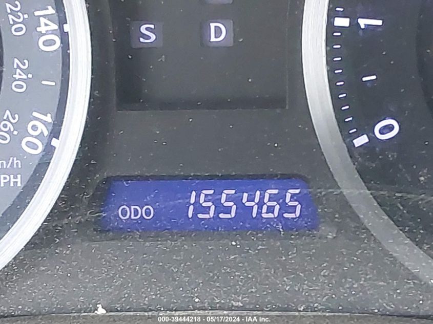 2011 Lexus Is 250 VIN: JTHBF5C2XB5149442 Lot: 39444218