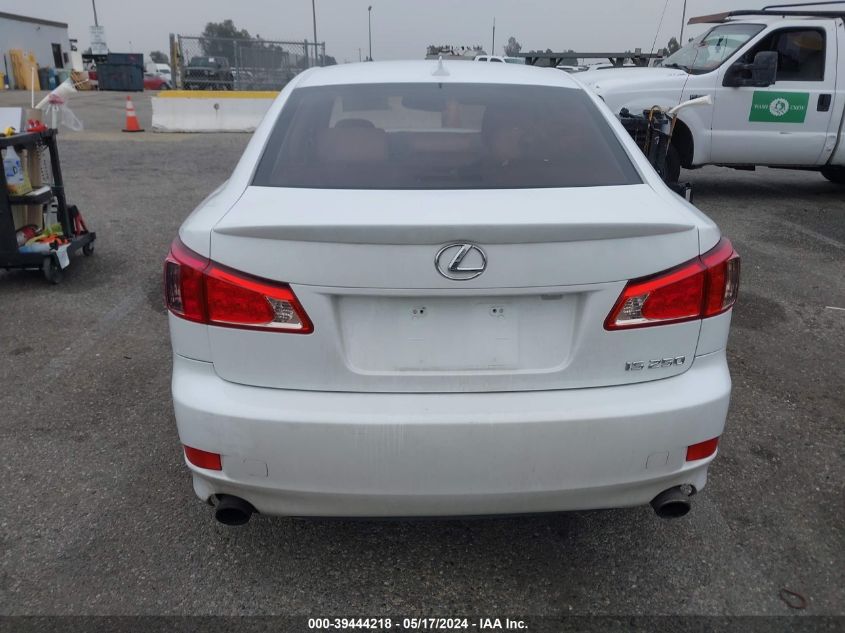 2011 Lexus Is 250 VIN: JTHBF5C2XB5149442 Lot: 39444218