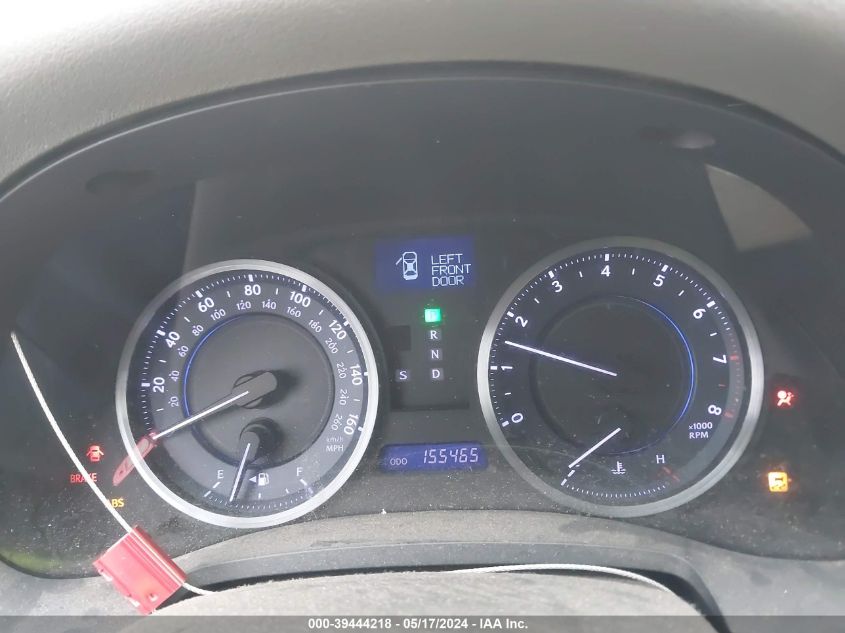 2011 Lexus Is 250 VIN: JTHBF5C2XB5149442 Lot: 39444218