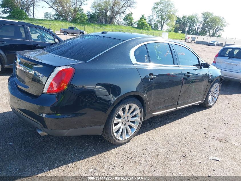 2009 Lincoln Mks VIN: 1LNHM93R69G618090 Lot: 39444225