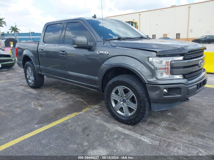 2019 Ford F-150 Lariat VIN: 1FTEW1E45KFA53394 Lot: 39444227