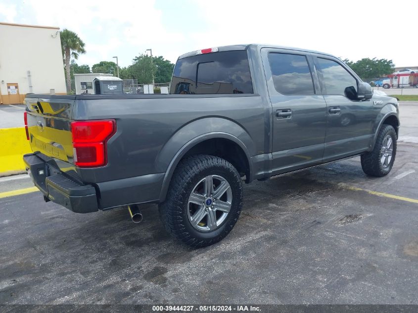 2019 Ford F-150 Lariat VIN: 1FTEW1E45KFA53394 Lot: 39444227